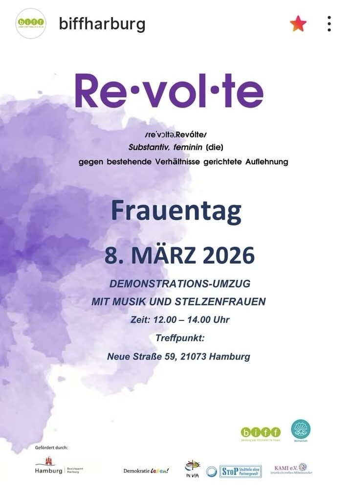 Internationaler Weltfrauentag 08. März 2025