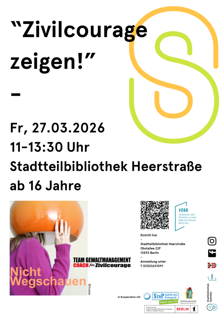 Plakat Zivilcourage zeigen