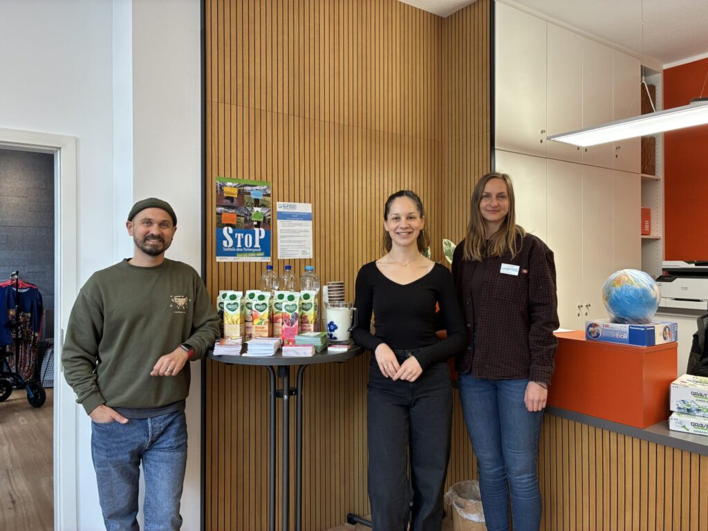 gruppe, bbg, infotisch