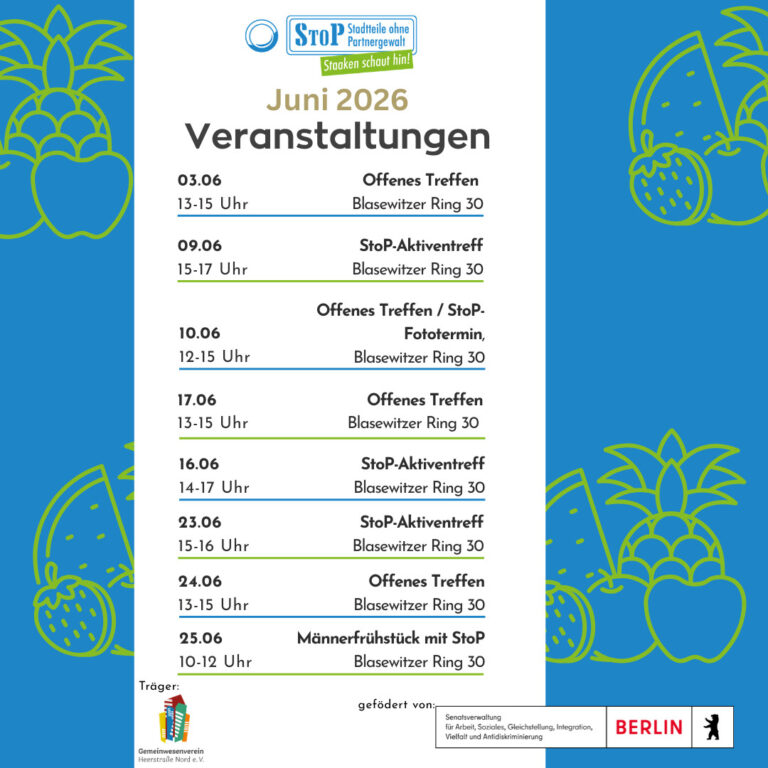 Aktionen im Juni
