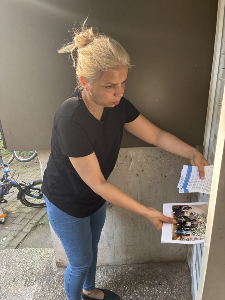 materialverteilung briefkäste donauviertel