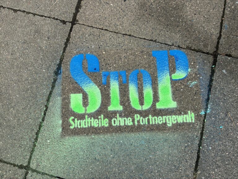 stop logo sprühkreide
