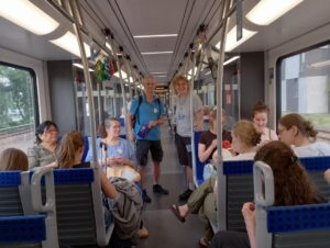 Gruppenbild von der StoP Ringbahn Aktion