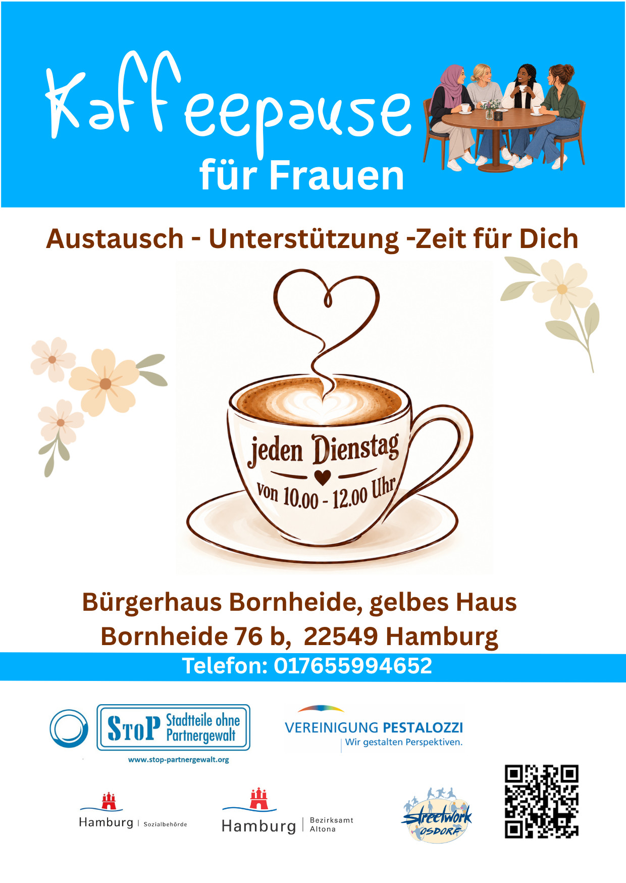 Kaffepause für Frauen