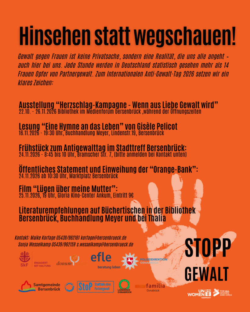 Aktionswoche Antigewalttag 2026
