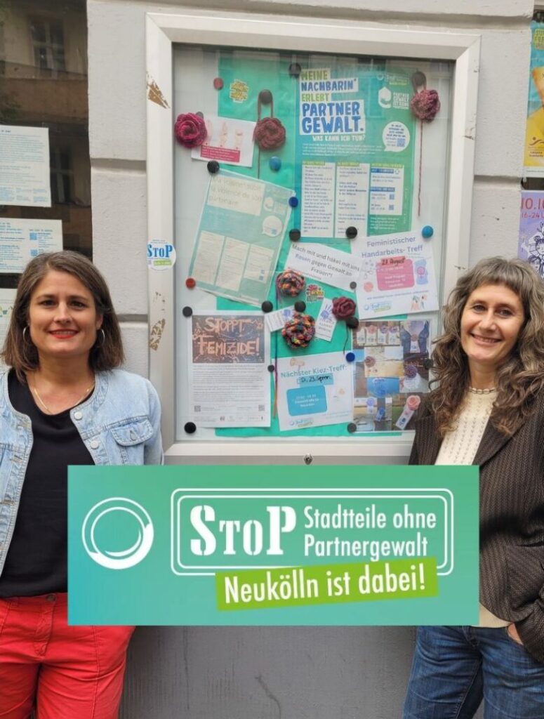 Projektkoordinatorinnen Felicia und Iza